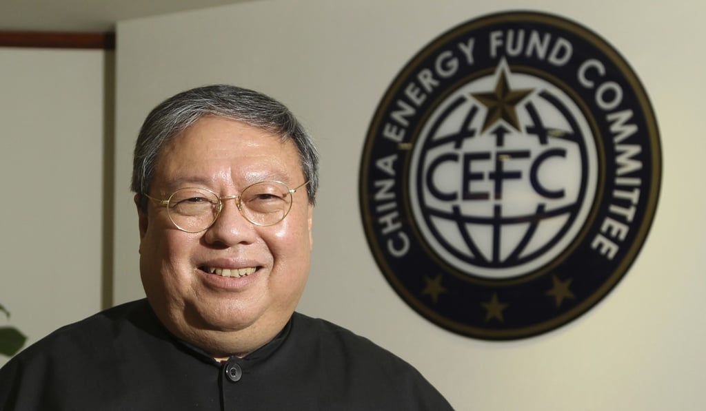 Patrick Ho Chi-ping at the Hong Kong offices of CEFC China Energy, in a 2015 file photo. Photo: AP