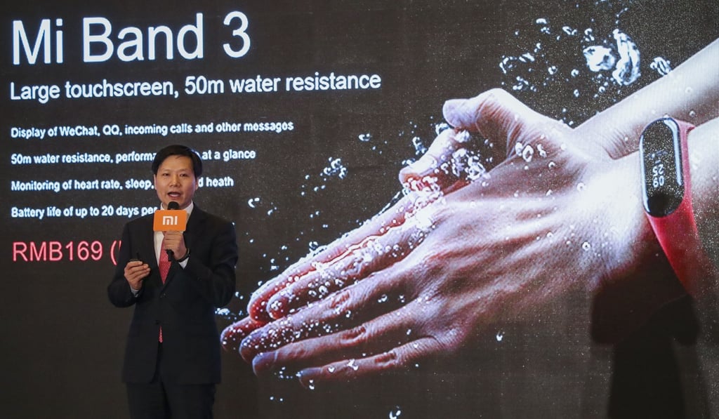 Founder and Executive Director and Chief Executive Officer of Xiaomi, Lei Jun. Photo: Edward Wong / SCMP
