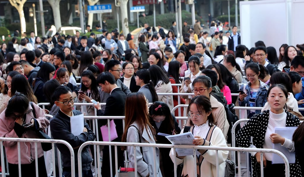 The government will provide subsidies to all young jobless people aged 16 to 24, rather than only to unemployed college graduates. Photo: Xinhua