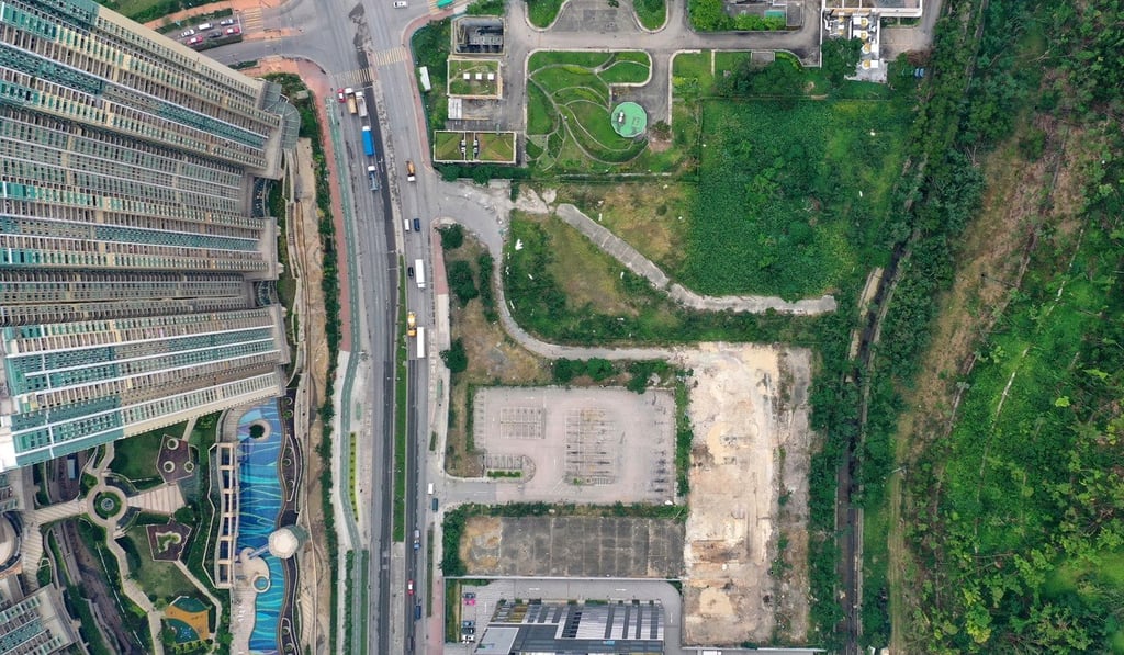 A drone aerial view of Wan Po Road Area 85, Tseung Kwan O. Photo: Winson Wong