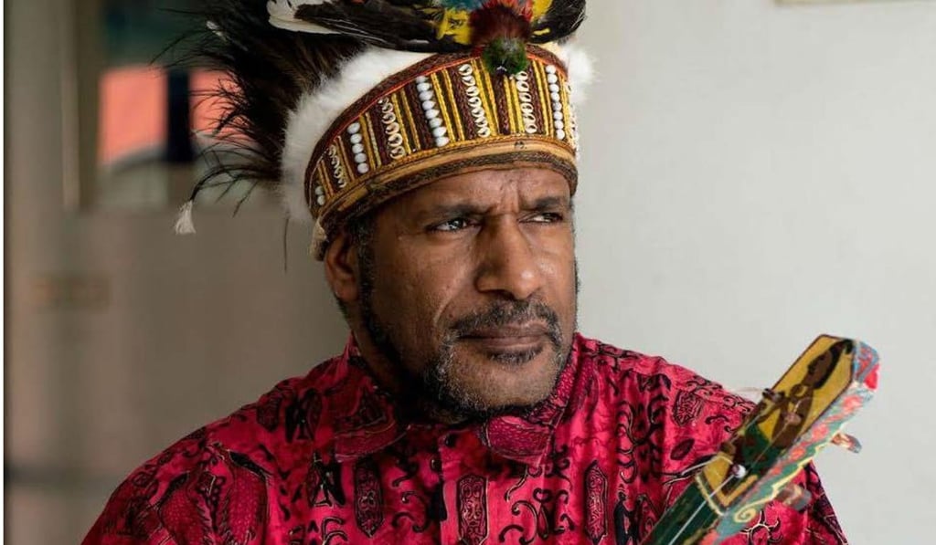 Wenda in traditional garb. Photo: Twitter