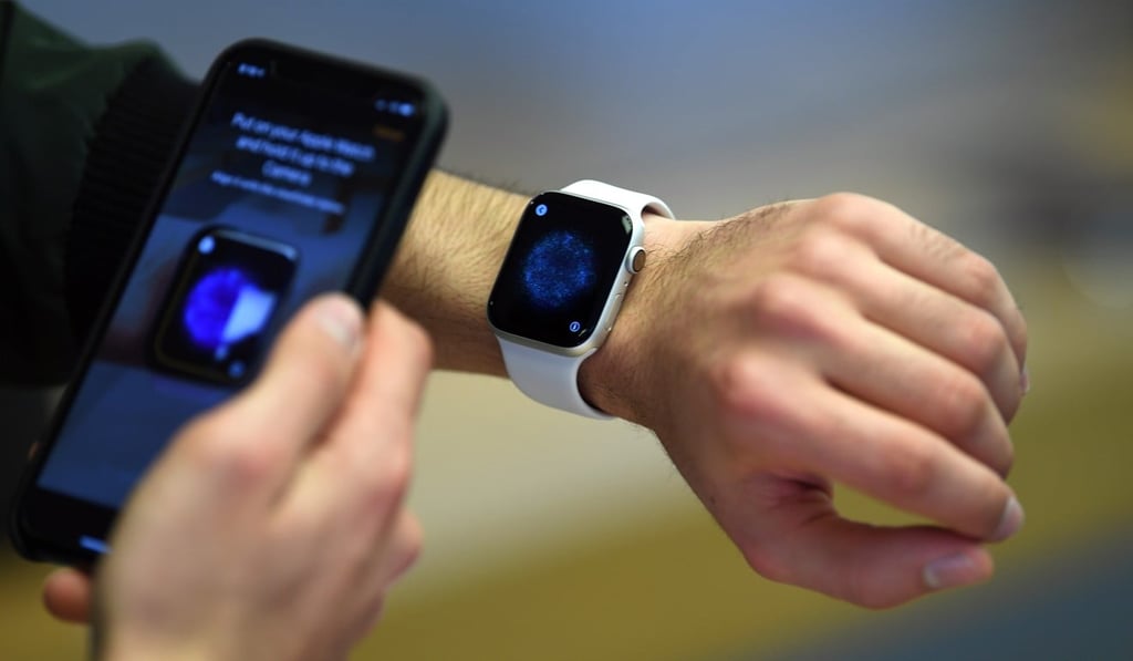 The Apple Watch Series 4 is the latest in the company’s line of market-leading smartwatches. Photo: AFP