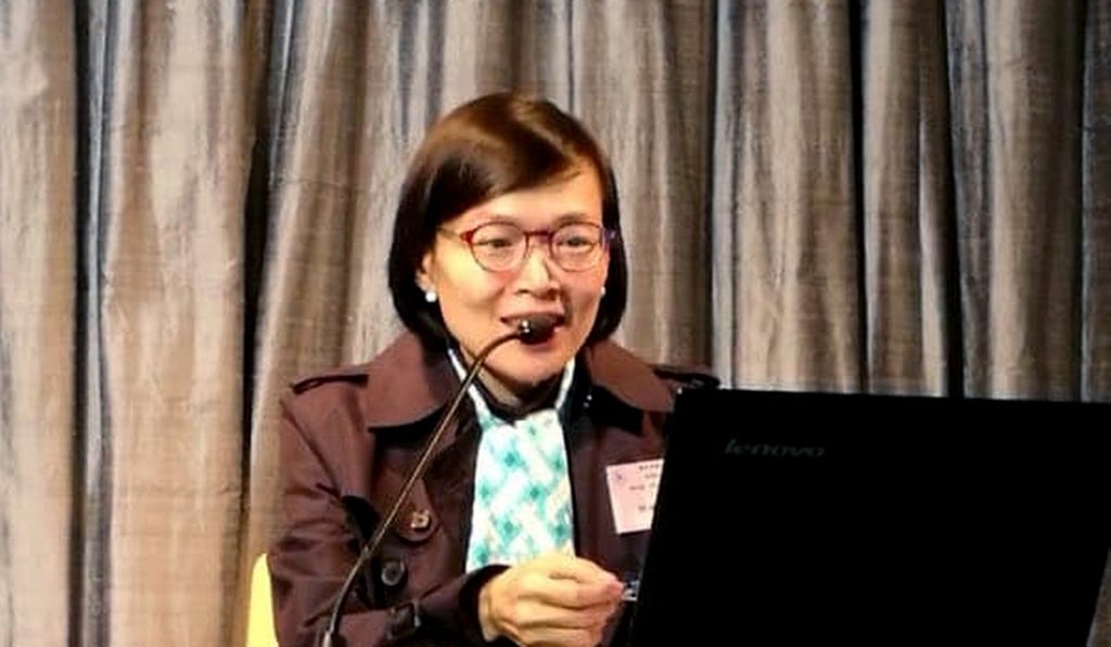 The picture of Florence Hui that Sun Leung used on her post. Source: Facebook The picture of Florence Hui that Sun Leung used on her post. Source: Facebook