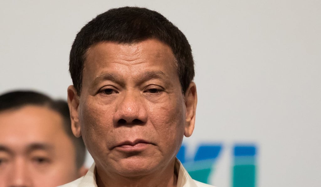 President Rodrigo Duterte. Photo: Bloomberg President Rodrigo Duterte. Photo: Bloomberg