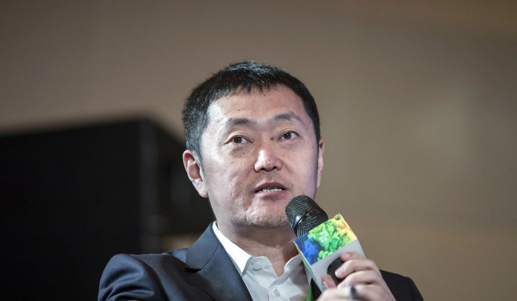 Zuo Hui, pictured last year, is a big force in the mainland property sector. Photo: Bloomberg