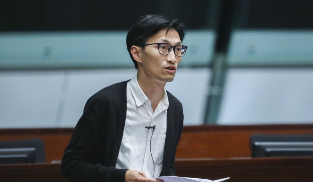 Eddie Chu was barred from running in a rural representative election. Photo: Sam Tsang