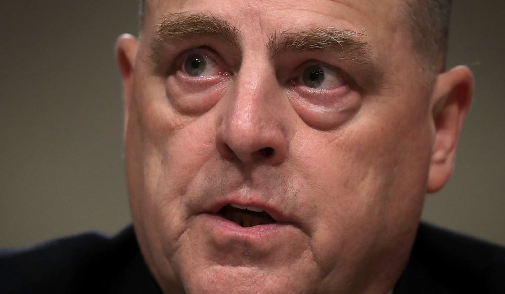 US Army Chief of Staff General Mark Milley testifies during a hearing before the Senate Armed Services Committee on Capitol Hill in Washington, DC. Photo: AFP US Army Chief of Staff General Mark Milley testifies during a hearing before the Senate Armed Services Committee on Capitol Hill in Washington, DC. Photo: AFP