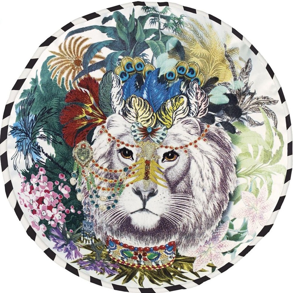 Tequila Kola offers cushions with build prints and patterns.