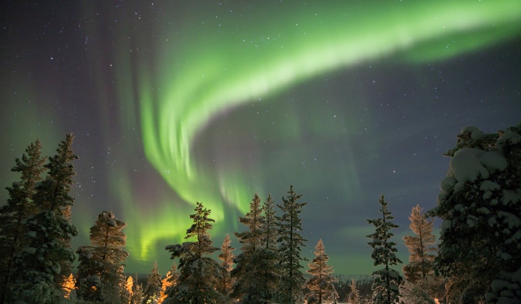 If you are lucky you can get to see the Northern Lights in Finland. Photo: Shutterstock