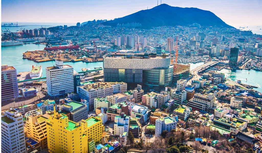 A cityscape of Busan in South Korea. Photo: Alamy