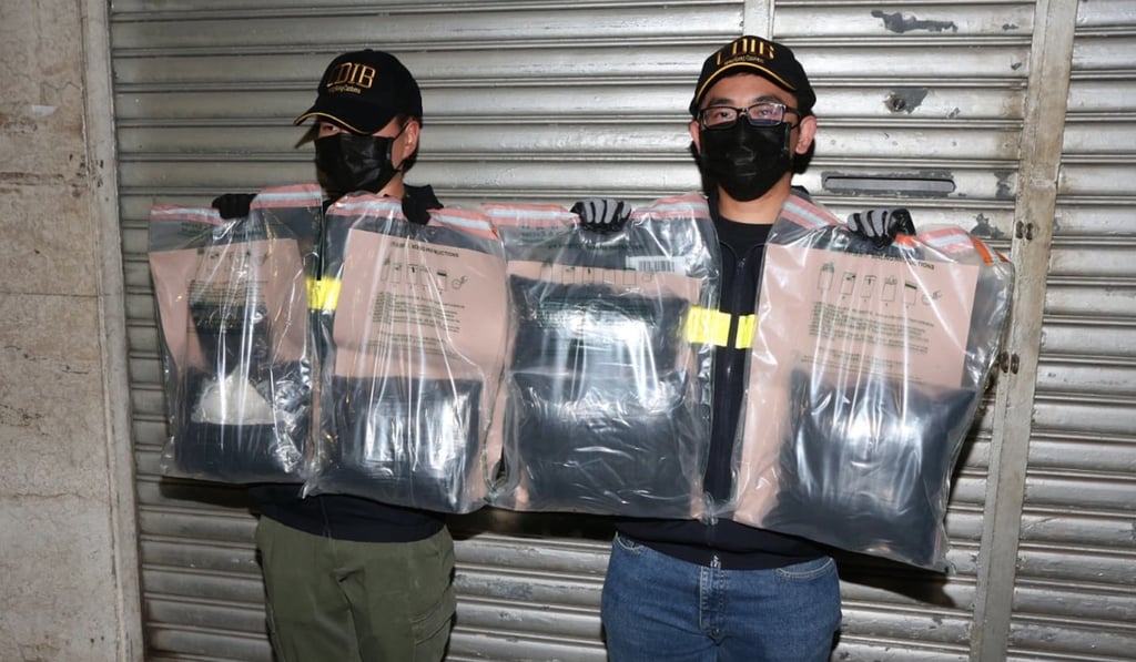 Mexican man arrested in Hong Kong over 12kg of suspected crystal meth ...