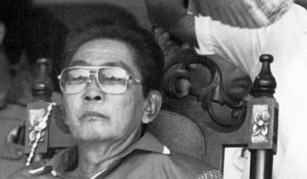 Former Philippine dictator Ferdinand Marcos. Photo: Reuters