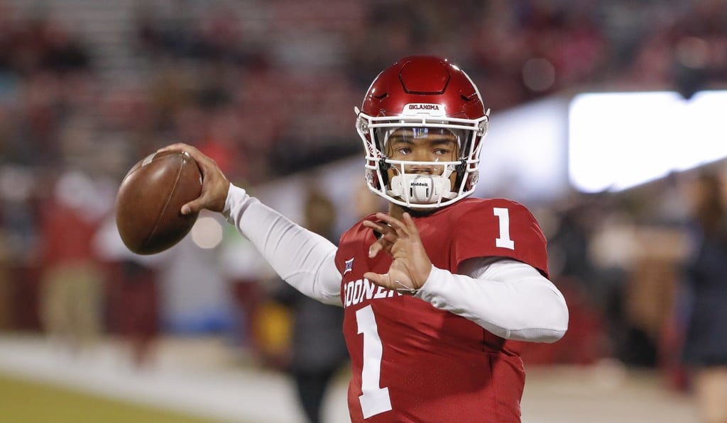 Kyler Murray, who recently won the Heisman Trophy, had his big night sullied by a smear piece in USA Today. Photo: AP