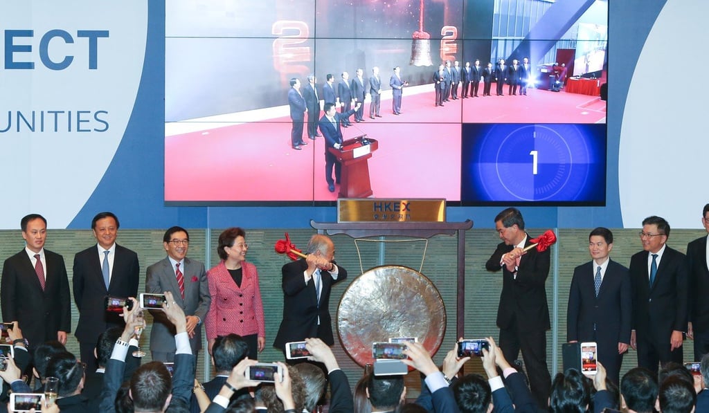 The Hong Kong-Shenzhen Stock Connect was launched in 2016. Photo: K. Y. Cheng