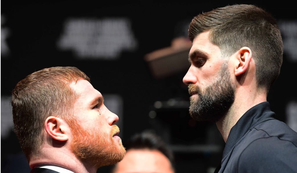 Canelo Alvarez faces Rocky Fielding in the first fight of an 11-fight, US$365 million deal with the streaming service DAZN. Photo: AFP