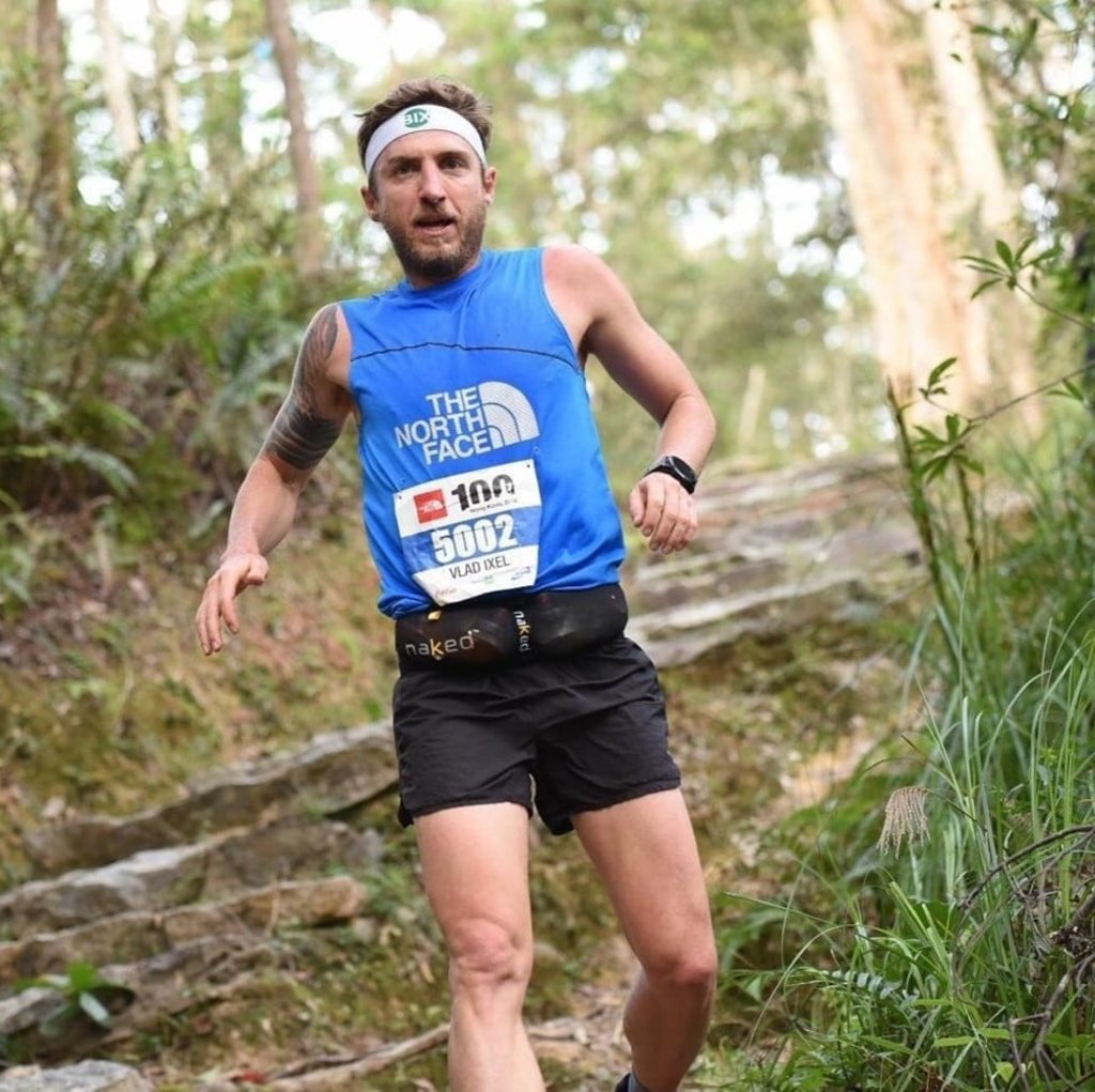 Vlad Ixel put drink and drugs behind him and threw himself into his running. Photo: North Face