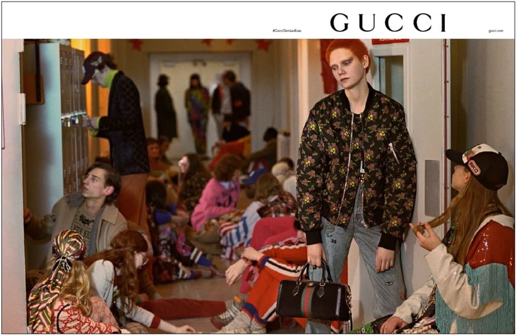 Alessandro Michele, Gucci’s creative director, chose to depict young rebels in his pre-fall 2018 advertising campaign, which evokes the 1968 student protests that took place in Paris. Alessandro Michele, Gucci’s creative director, chose to depict young rebels in his pre-fall 2018 advertising campaign, which evokes the 1968 student protests that took place in Paris.