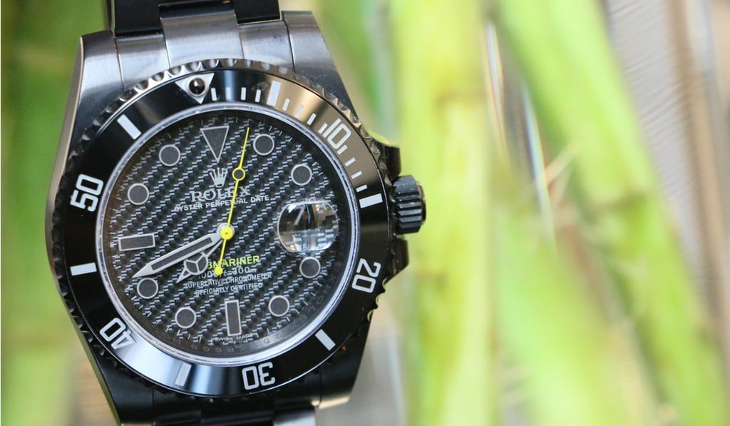 Rolex submariner titan black online