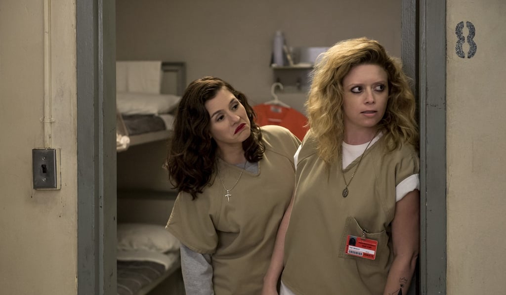 Yael Stone (left) in Orange is the New Black. Photo: Netflix