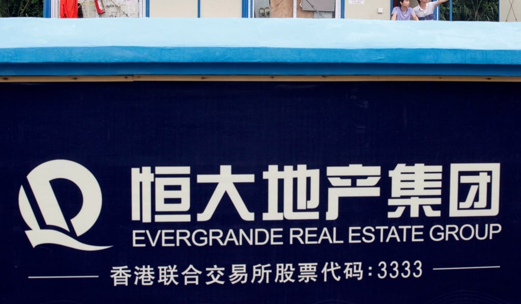 In October, China Evergrande paid 13.75 per cent coupon on its five-year dollar bond. Photo: Reuters