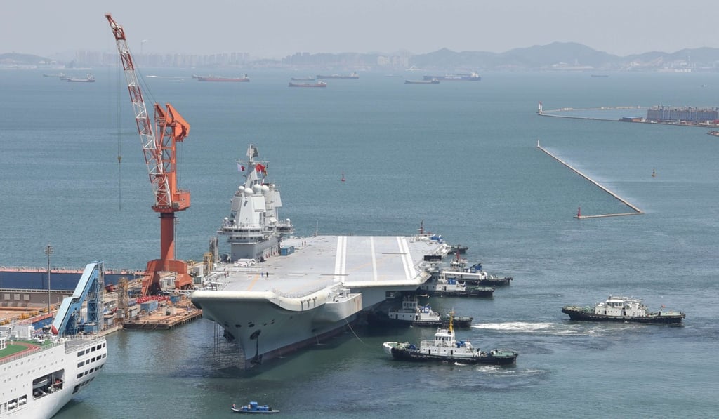 CSIC is developing the first Chinese-built aircraft carrier, the Type 001A. Photo: Reuters