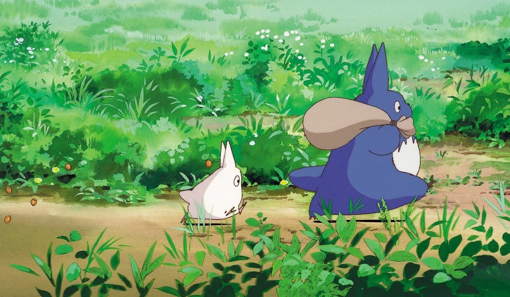 My Neighbor Totoro depicts the magical encounters between two female siblings and wood spirits resembling giant chinchillas in post-war rural Japan. Photo: China Jash Film
