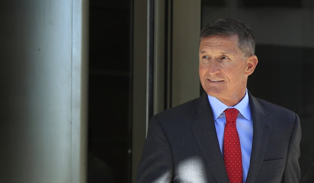 In this July 10, 2018, file photo, former Trump national security adviser Michael Flynn leaves a federal courthouse in Washington, following a status hearing. Photo: AP
