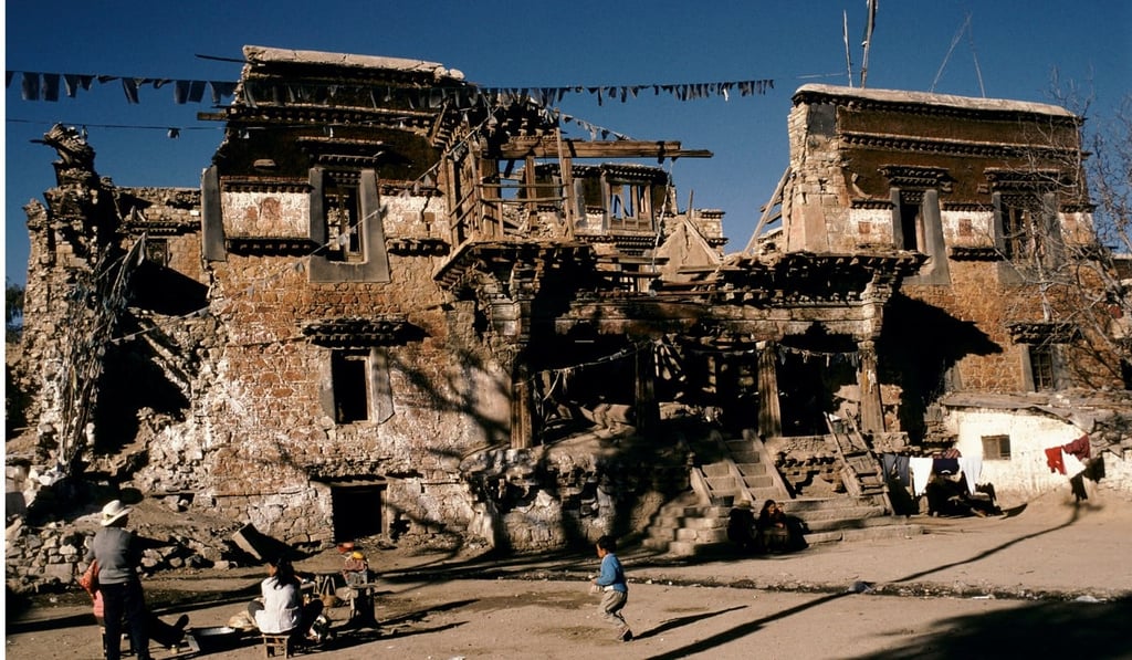 A temple in the heart of the Tibetan city of Lhasa that was destroyed during the Cultural Revolution. Photo: Alamy A temple in the heart of the Tibetan city of Lhasa that was destroyed during the Cultural Revolution. Photo: Alamy