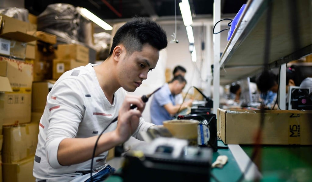 Authorities in Guangdong will be allowed to resume production of a monthly PMI if they comply with the proper procedures. Photo: AFP