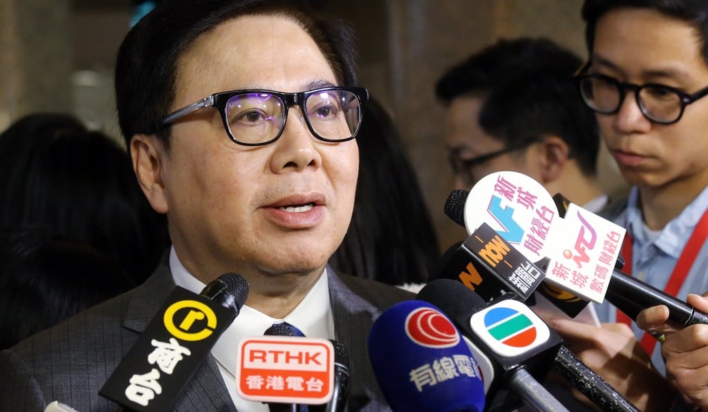 Wilfred Wong on Thursday ended six years of leadership at the Standing Commission on Civil Service Salaries and Conditions of Service. Photo: Dickson Lee