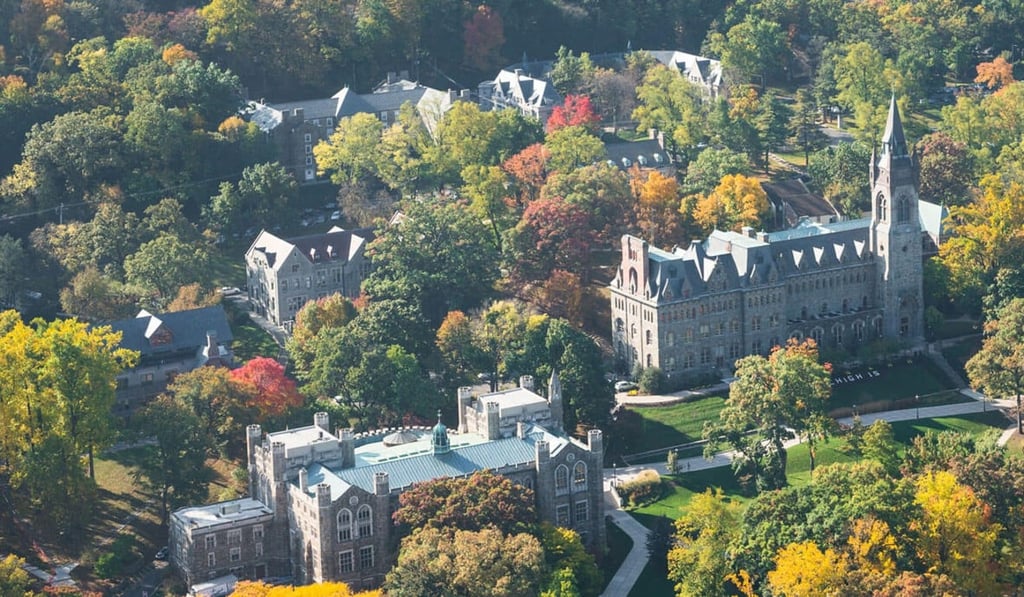 The campus of Lehigh University in Bethlehem, Pennsylvania. Photo: Lehigh University