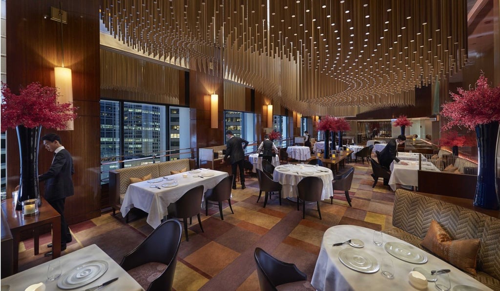 Amber, the two-Michelin-star restaurant at Landmark Mandarin Oriental, which imports seafood from Japan rather than Europe or Australia, to help reduce its carbon footprint.