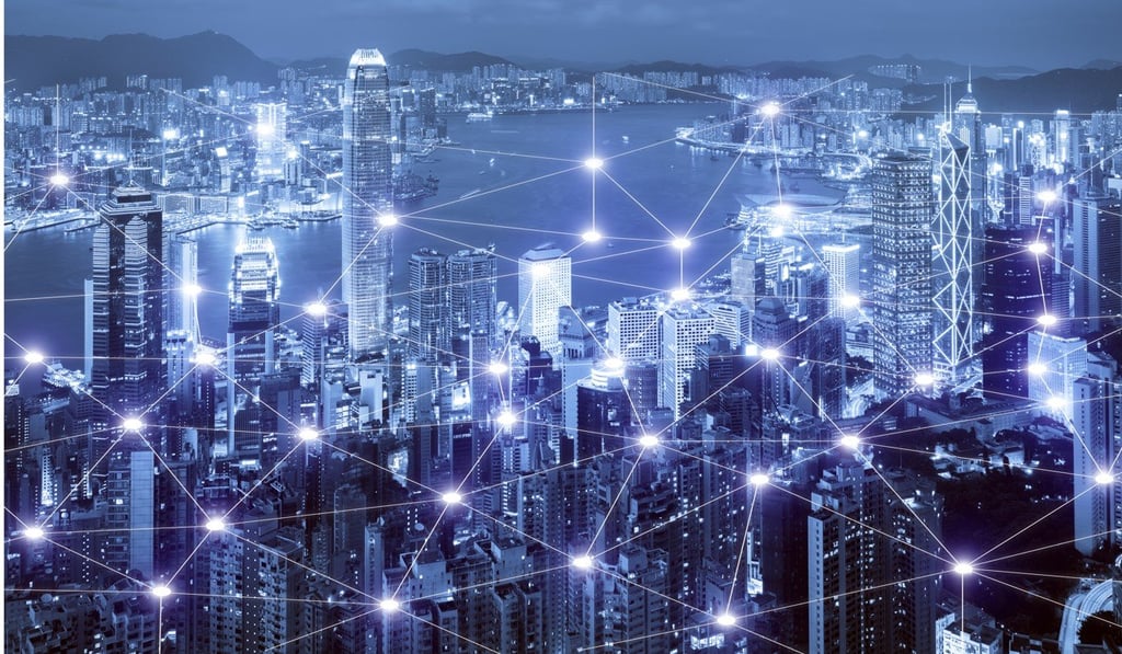 The Hong Kong Smart City Blueprint includes initiatives such as free citywide Wi-fi and funding of start-up companies focused on research and development. Photo: Shutterstock The Hong Kong Smart City Blueprint includes initiatives such as free citywide Wi-fi and funding of start-up companies focused on research and development. Photo: Shutterstock