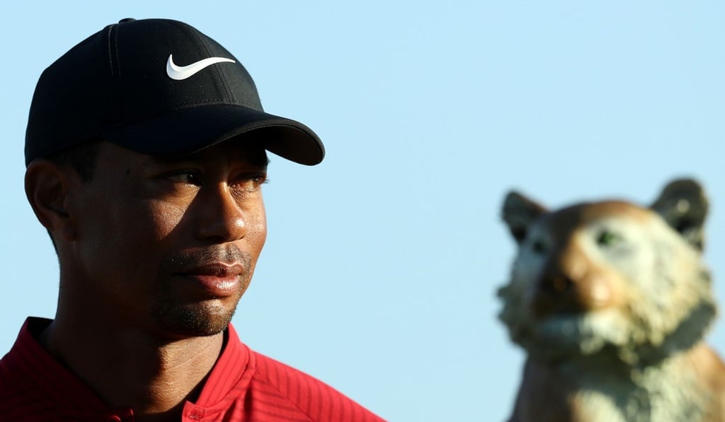 Tiger Woods at the Hero World Challenge at Albany, Bahamas. Photo: AFP