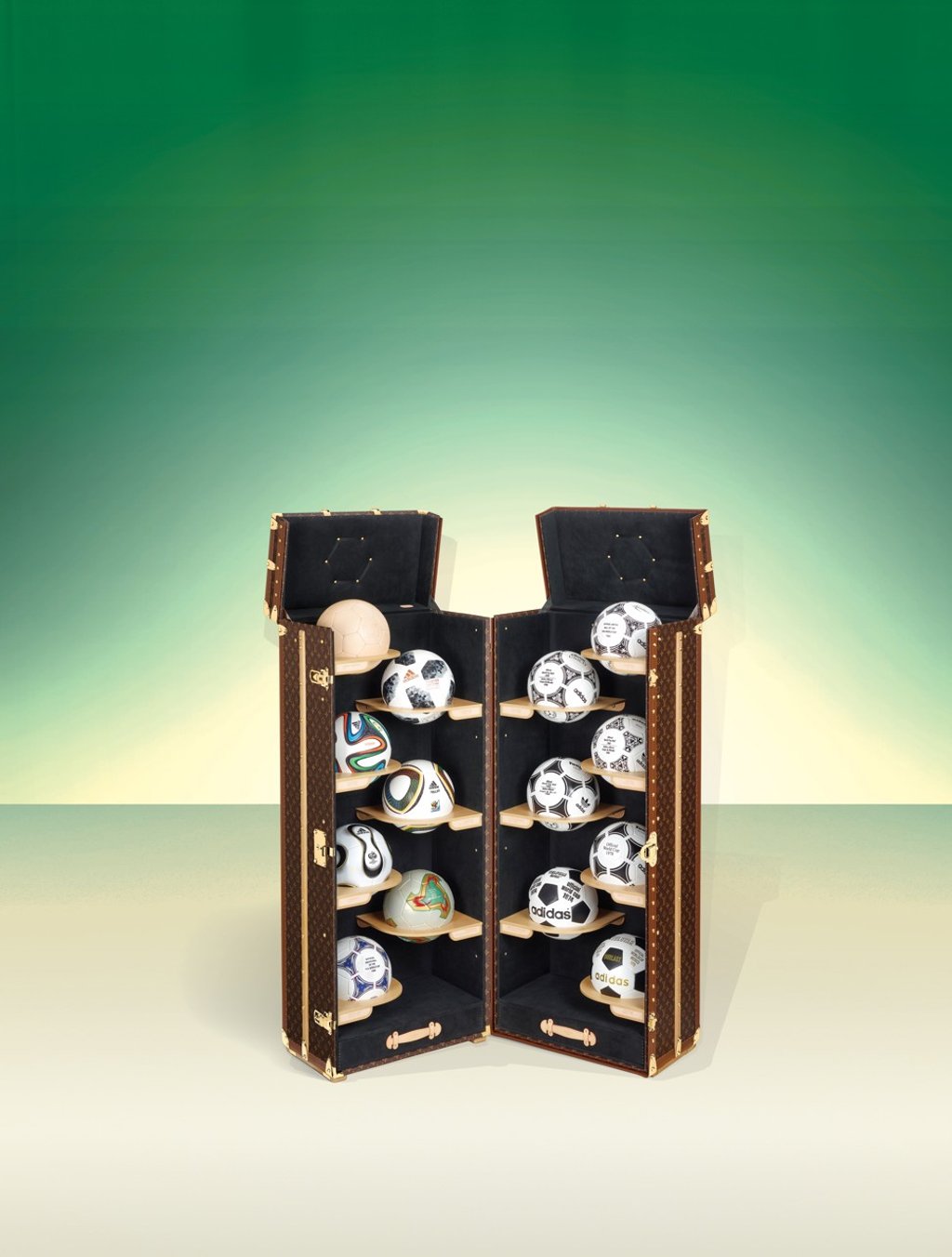 Fifa World Cup official match ball collection trunk