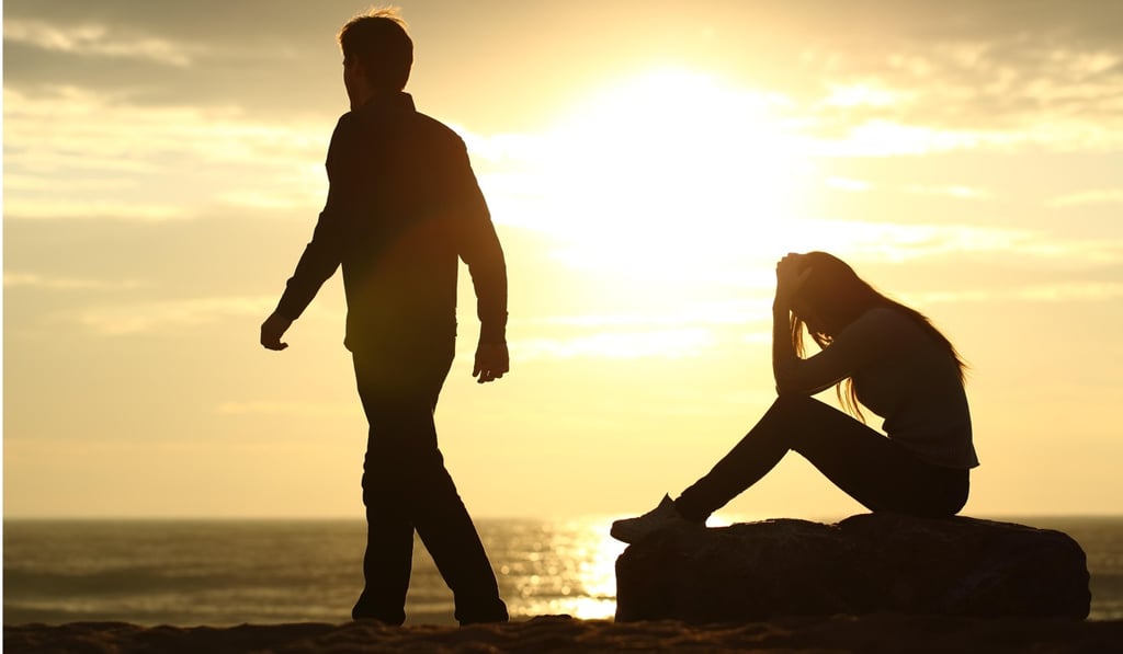 When a relationship finishes it can be devastating. Photo: Alamy When a relationship finishes it can be devastating. Photo: Alamy