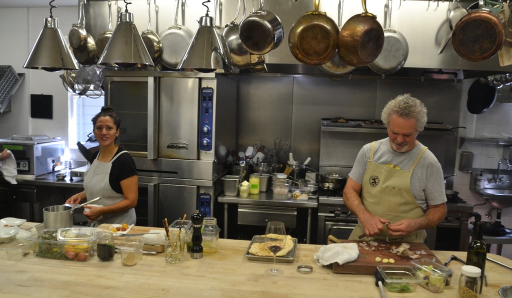 Chef Fiorella Burton and culinary director John McReynolds at Edge. Photo: Chris Dwyer