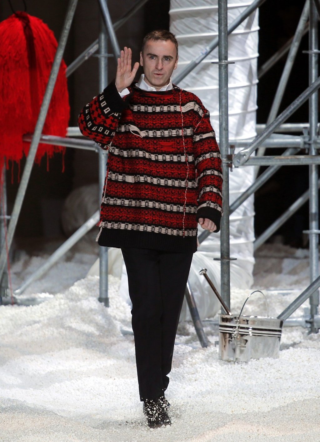 Belgian designer Raf Simons stepped down as Calvin Klein’s creative director in December. Photo: EPA-EFE Belgian designer Raf Simons stepped down as Calvin Klein’s creative director in December. Photo: EPA-EFE