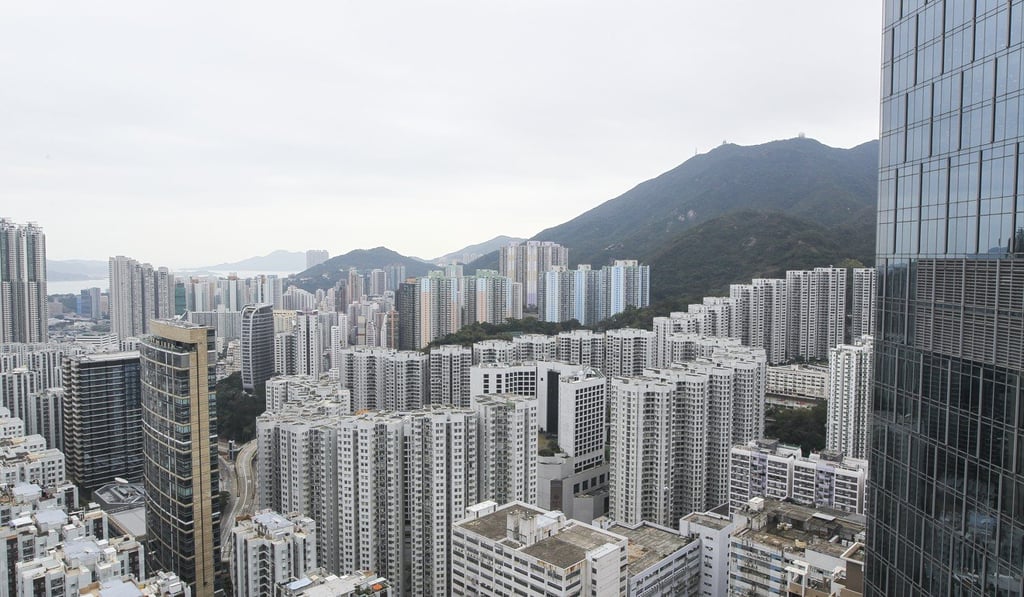 Residential buildings as seen in the Tai Koo district on Hong Kong Island. Photo: Roy Issa