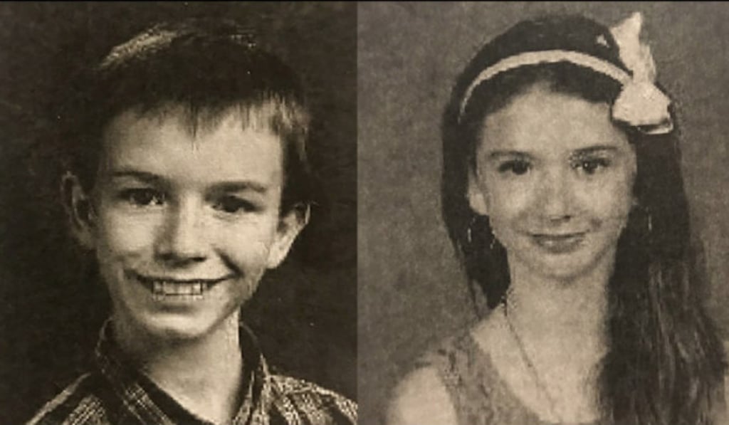 Childhood photos of Elwyn Crocker Jnr, and sister Mary Crocker. Photos: WTOC Childhood photos of Elwyn Crocker Jnr, and sister Mary Crocker. Photos: WTOC