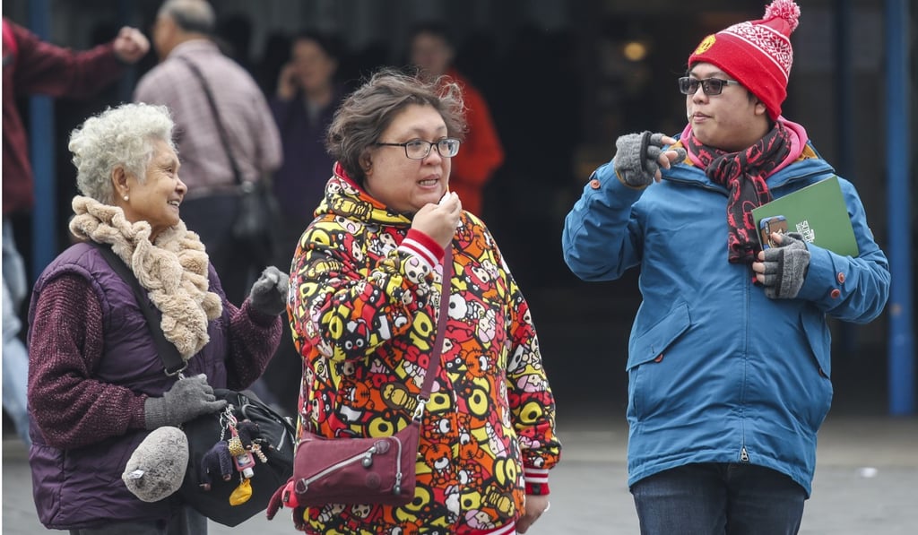 Chilly, windy weather was expected to persist over the week and into the new year. Photo: Xiaomei Chen Chilly, windy weather was expected to persist over the week and into the new year. Photo: Xiaomei Chen