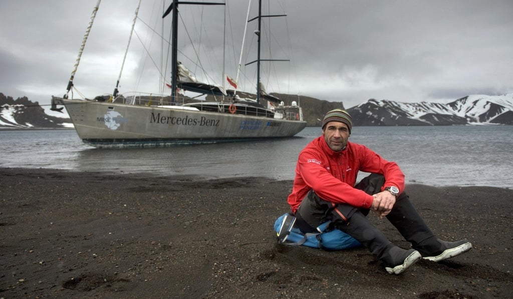Horn on the shore of Deception Island, Antarctica in 2008. Photo: AFP
