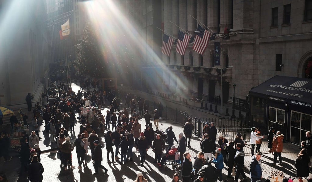 Wall Street has suffered its worst month in nearly a decade. Photo: Agence France-Presse