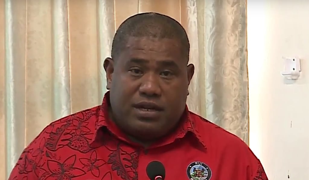 Fiji’s Immigration Department director Nemani Vuniwaqa. Photo: YouTube