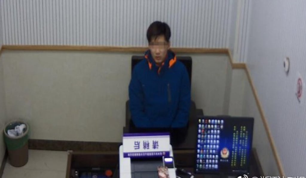 Li was arrested a day after posting images of himself dressed in military garb online. Photo: Weibo