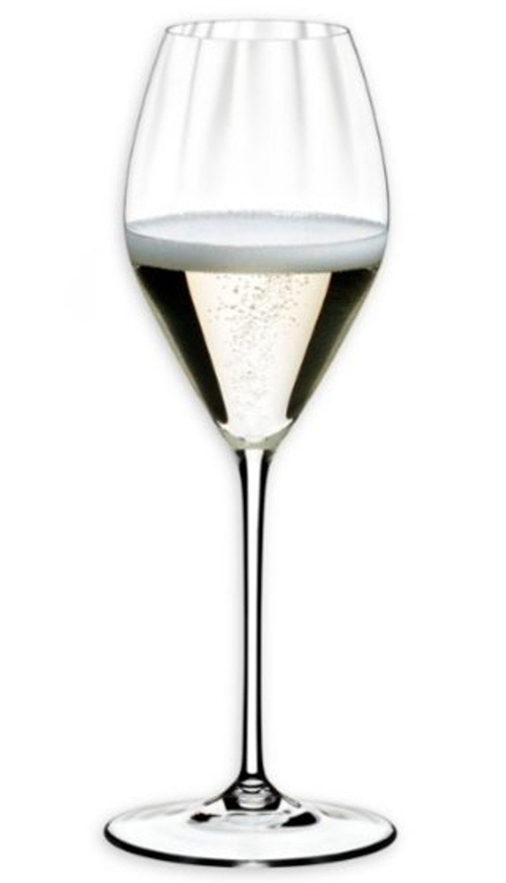 Skip the champagne flutes and look for a glass that resembles a white wine glass with a narrower opening, experts say. Photo: Bed Bath & Beyond