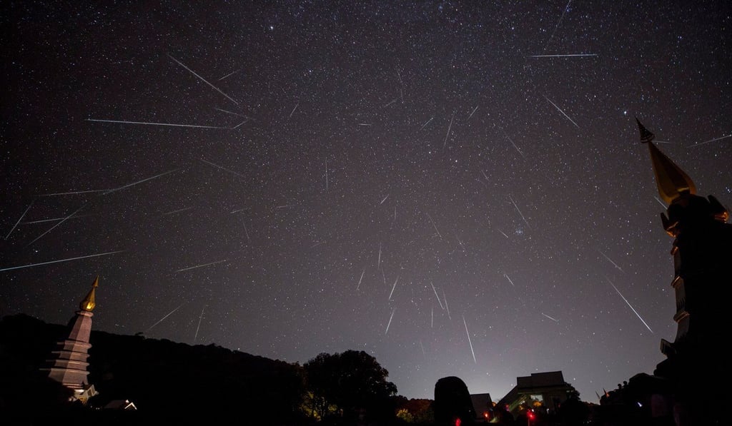 Meteors seen from Chiang Mai, Thailand. Photo: Shutterstock Meteors seen from Chiang Mai, Thailand. Photo: Shutterstock
