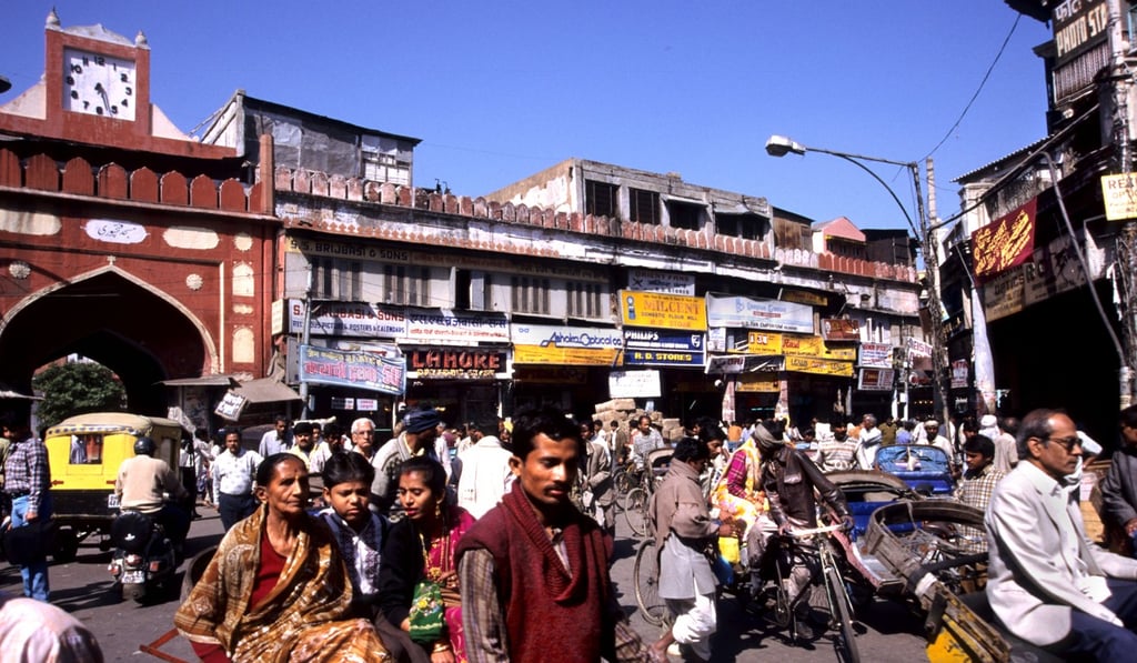 A corner shop jeweller gave the writer and her mother nose piercings while they were in India. “You owe me this nose ring,” her mother joked. Photo: Alamy