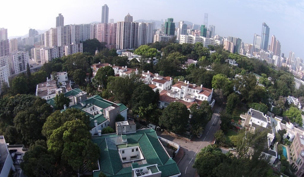 An aerial view of Kadoorie Hill from 2015. Photo: Kadoorie Estates
