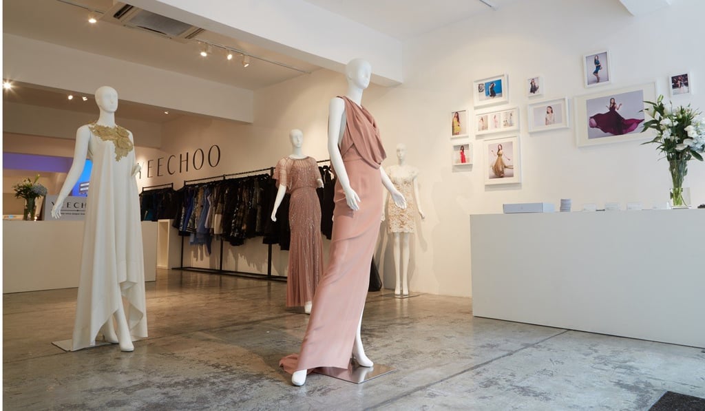 Yeechoo has an offline fitting room in Central, where customers can try on clothes before renting them. Picture: Yeechoo.com